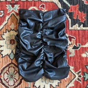 Zara Mini Skirt Leather size XS